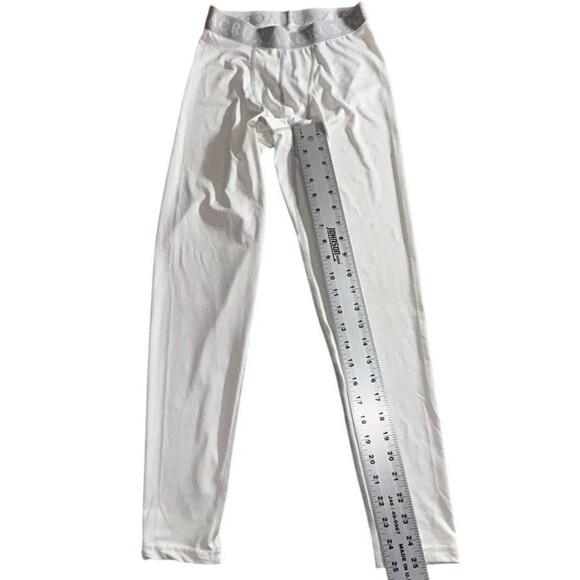 ACRUX White Performance Gear Tights Pants Sports Size M Athletic Men's Jogger - Picture 7 of 12